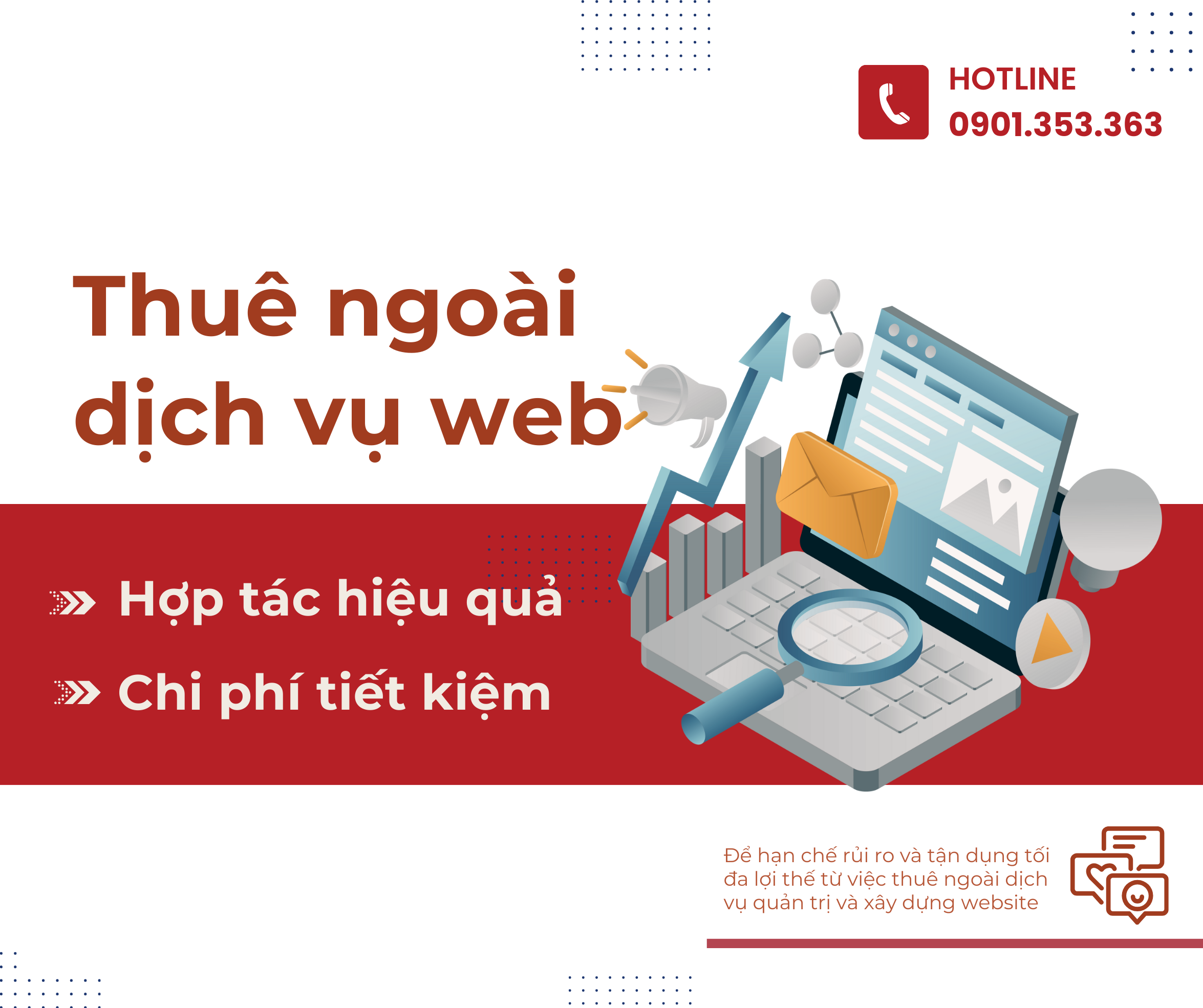 Thuê ngoài dịch vụ website - Các bước giúp doanh nghiệp quản lý và hợp tác hiệu quả